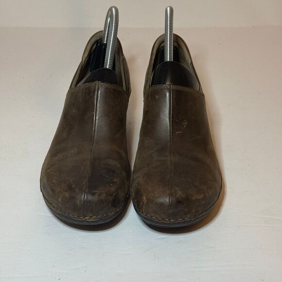 Women's Patagonia Better Clog Deep Espresso Brown Leather Slip On Sz 8.5 See oic - Picture 6 of 9